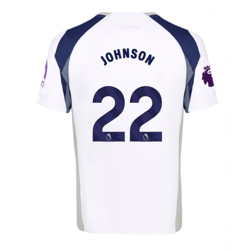 Fotbalové Dres Tottenham Hotspur Brennan Johnson #22 Domácí 2025-26 Krátký Rukáv